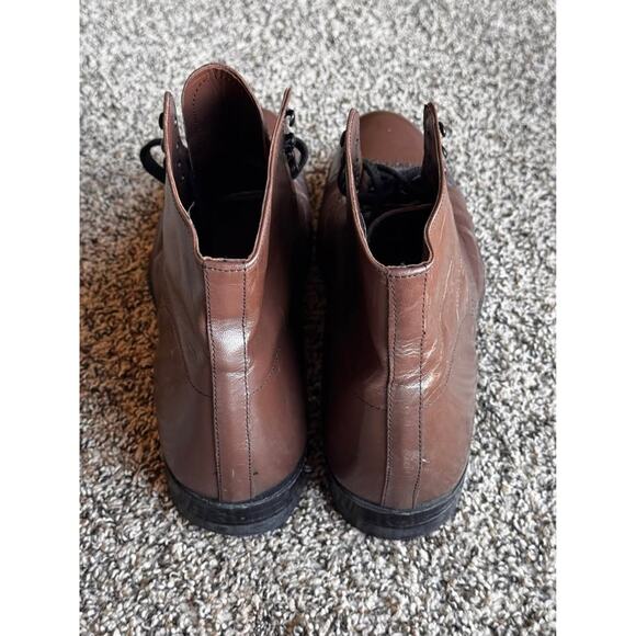 Stacy Adams Men’s Brown Leather Lace-Up Dress Boots Size 14 main image 5